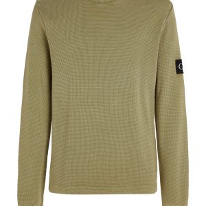 Washed Badge Waffle LS Tee