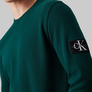 Badge Waffle LS Tee