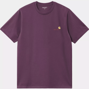 SS American Script T-Shirt Organic Cotton Single Jersey