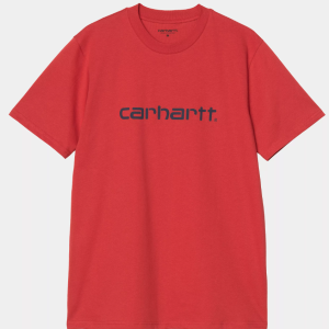 S/S Script T-Shirt Cotton Single Jersey