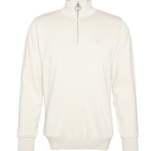 Cotton Half Zip Knitted Jumper