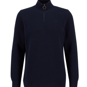 Essential Honeycomb Half Zip Sweater