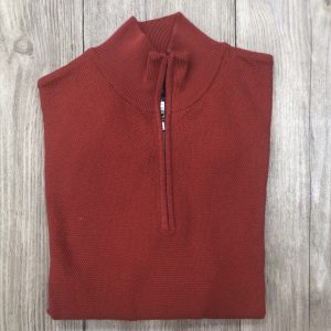 Tricot Marine Zip Knit