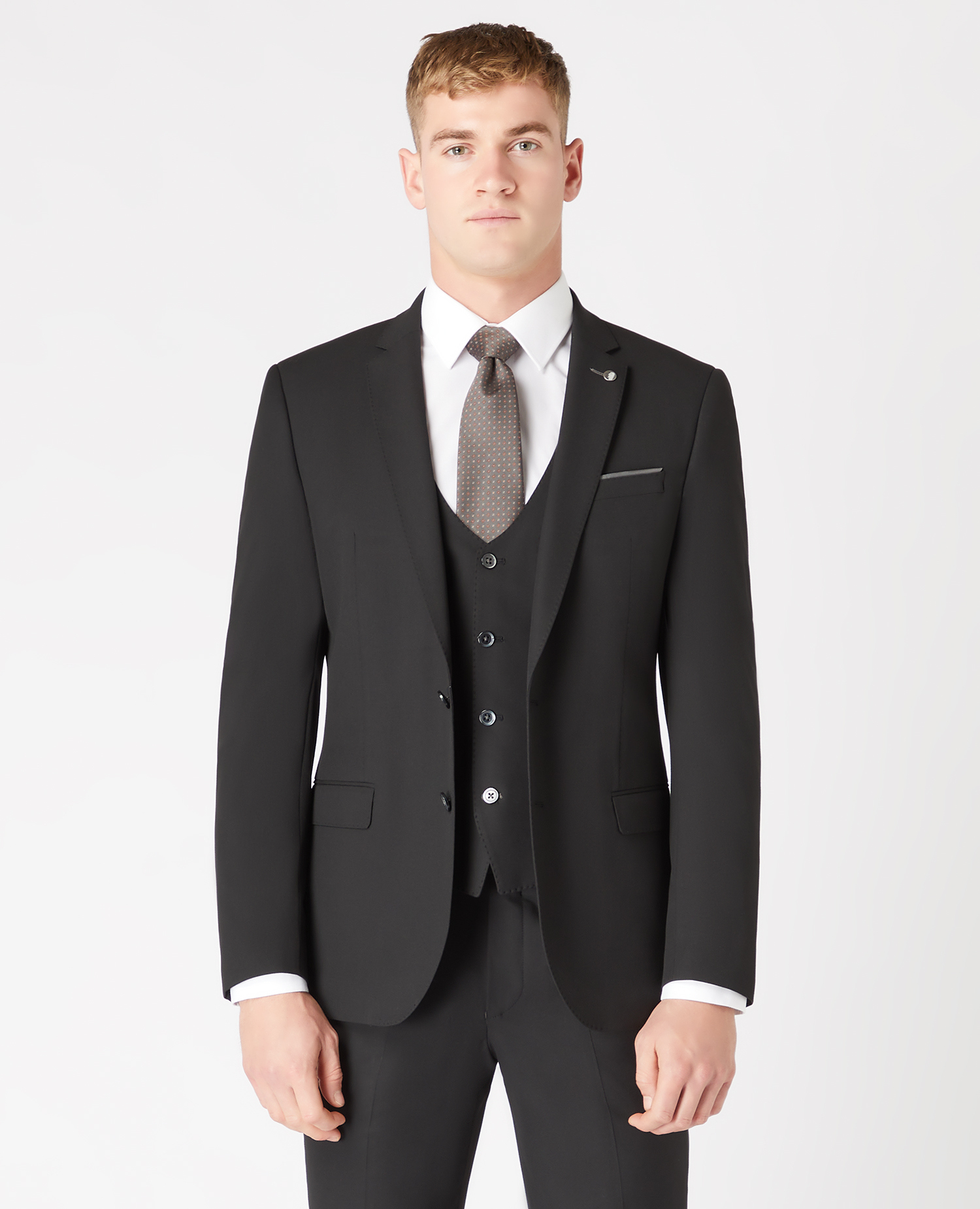 Connolly Man | Wedding Hire | Formal Suits | Debs » Luca Mix +Match Black