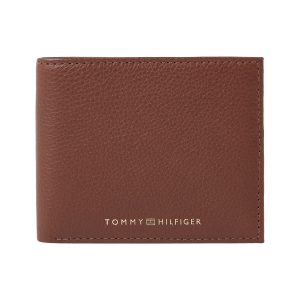 TH Prem Leather Mini CC Wallet - Dark Chestnut