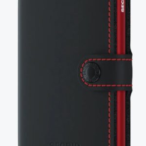 Matte Black & Red