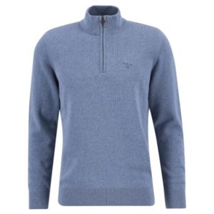 Barbour Cotton Half Zip Knitted Jumper