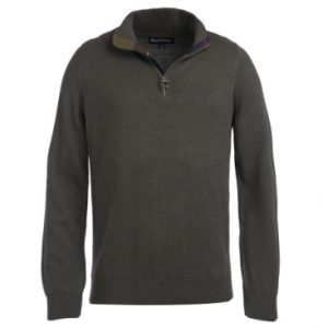 Barbour Cotton Half Zip Knitted Jumper