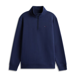 TJM Reg Fleece QZ Mock Neck